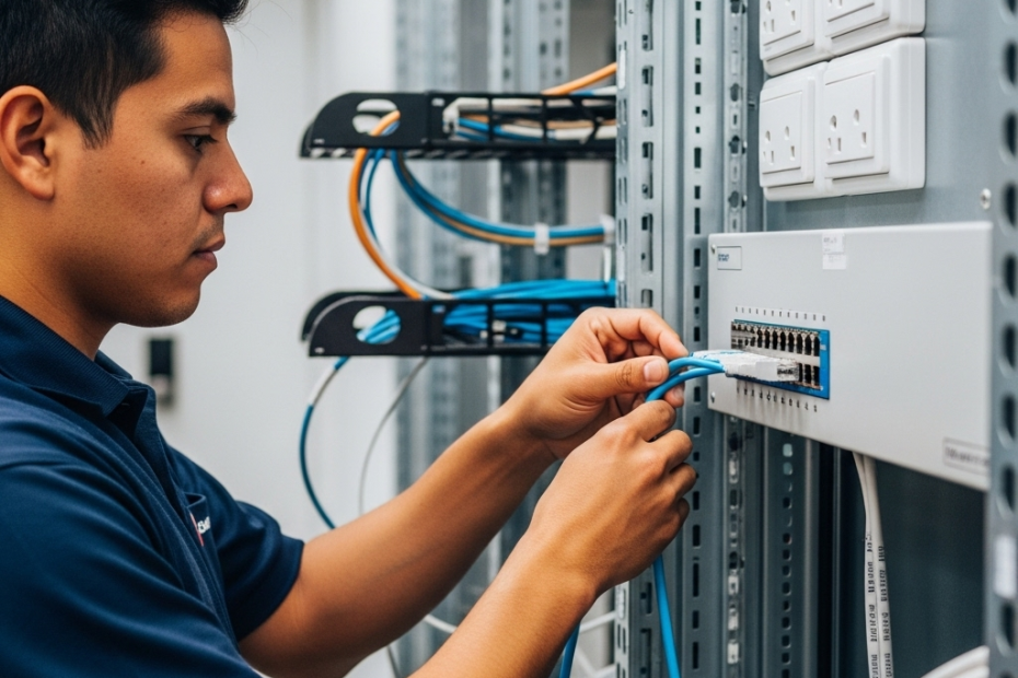 Ethernet Kablosu Döşeme 6 Ethernet Kablosu Döşeme