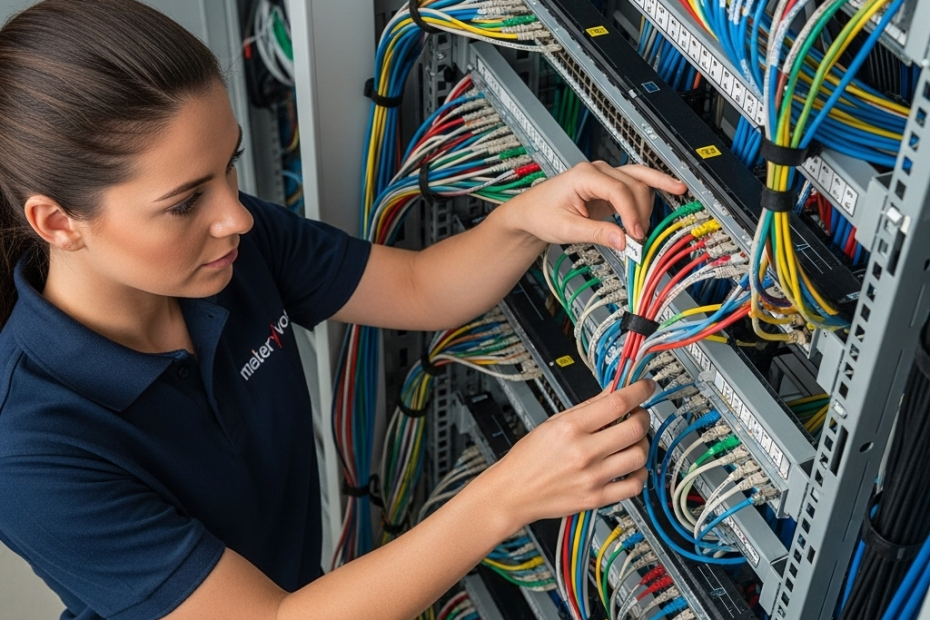 Patch Panel Düzenleme 12 Patch Panel Düzenleme