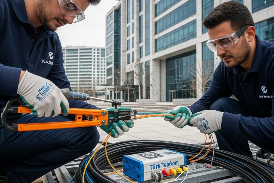 Türk Telekom Fiber Kablo Çekimi 3 Türk Telekom Fiber Kablo Çekimi